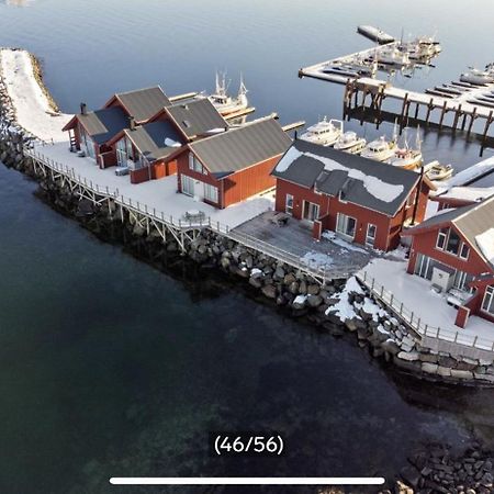 Nappstraumen Seafront Cabin, Lilleeid 68 Gravdal  Extérieur photo