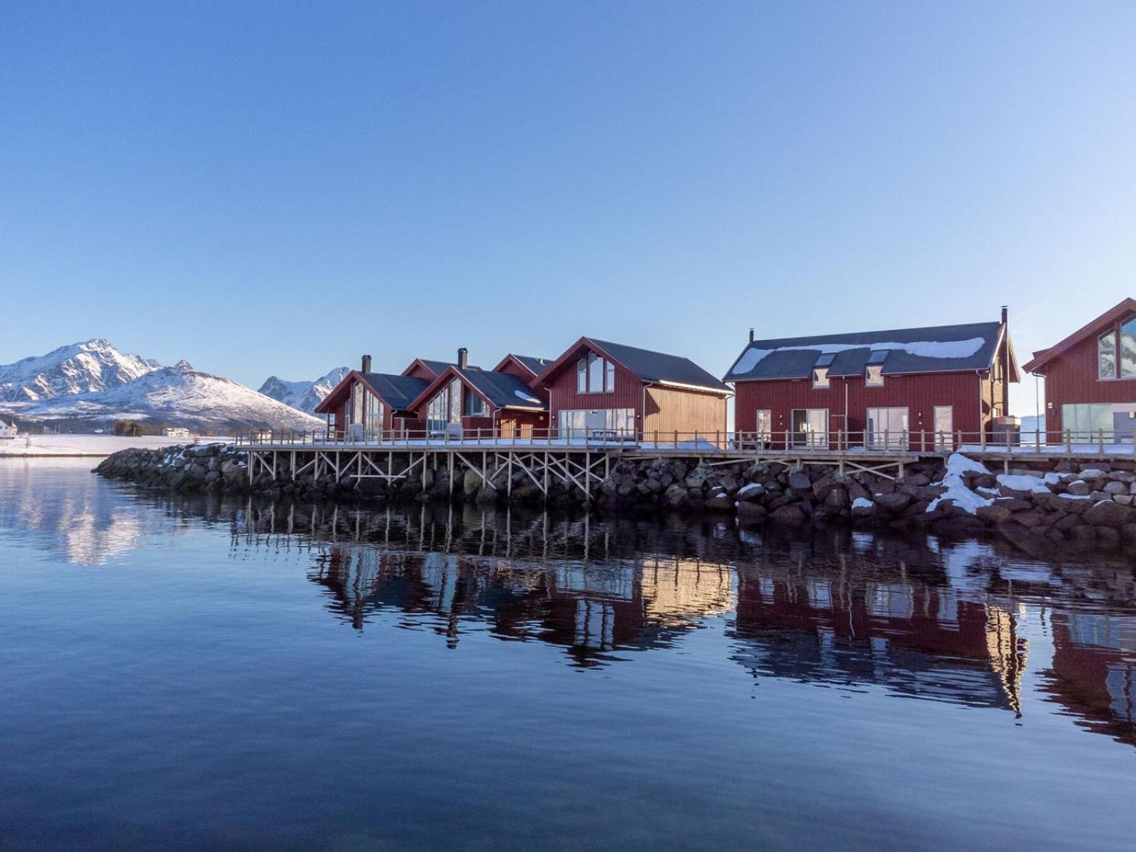 Nappstraumen Seafront Cabin, Lilleeid 68 Gravdal  Extérieur photo